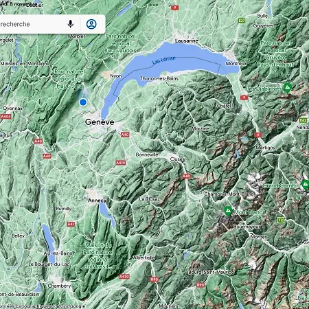 Location Le Panorama - Aeroport Geneve - Pays De Gex Guest house