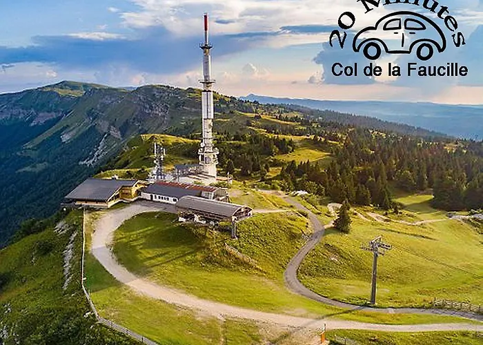 Gasthof Location Le Panorama - Aeroport Geneve - Pays De Gex Chevry (Ain)