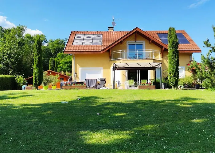 Location Le Panorama - Aeroport Geneve - Pays De Gex Gasthof